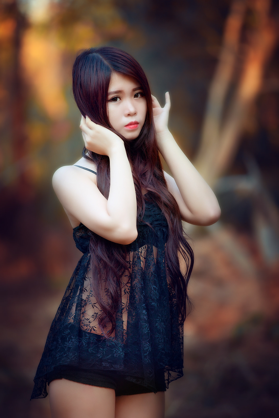 男女打撲克